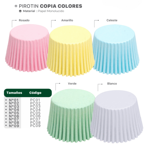 PIROTINES COPIA O PASTEL