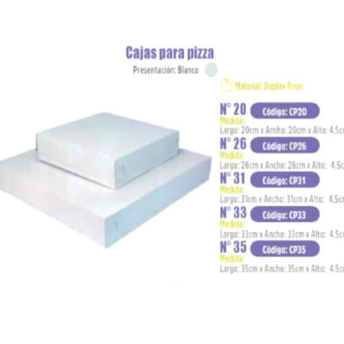 CAJAS DE PIZZA