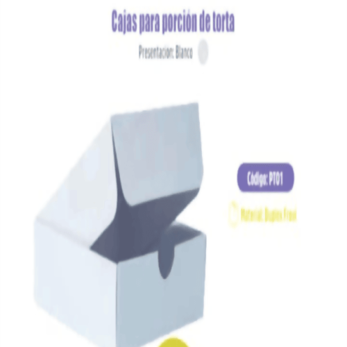 CAJAS DE TORTA PORCIÓN